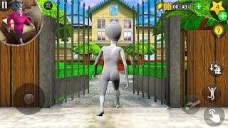 ALIEN Enter In Miss T House - Scary Teacher 3d New Update | Funny Android Game