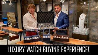 MULTI-MILLION DOLLAR LUXURY WATCH BUYING EXPERIENCE!!