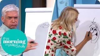 Disney Artist Teaches You How To Draw Olaf | This Morning