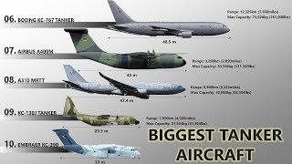 Top 10 Biggest Refueling Aircraft Tanker Aircraft in The World