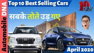 Top 10 Best Selling Cars April 2020 | Top 10 highest selling Cars April 2020 | #automobiledna