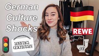 German CULTURE SHOCKS as an American Student