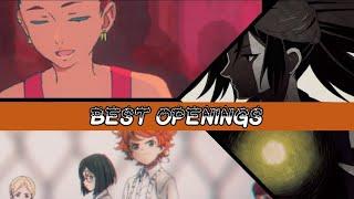 Day 1 | Top 10 Anime Openings (2019)