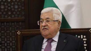 Palestinian leader Mahmoud Abbas suspends relations with the US, Israel