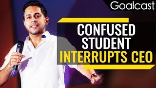 CEO Teaches Student How To Make The Right Decision | Vishen Lakhiani | Goalcast