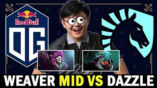 Mid Weaver vs MIDONE 200 Ping Dazzle — OG vs LIQUID WePlay! Pushka Dota 2