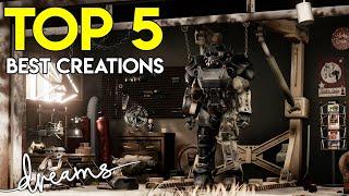 TOP 5 BEST CREATIONS OF FEBRUARY | Dreams PS4