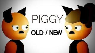 Piggy characters react old versions