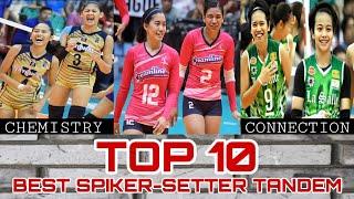 Top 10 Best Spiker-Setter Tandem in Philippine Women's Volleyball | Alyssa Valdez and Jia Morado