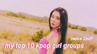 my top 10 girl groups!