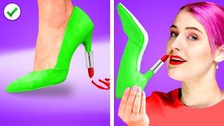 Weird Ways to Sneak Makeup Into Class | Sneak Anything Anywhere! Funny Makeup Tricks by Crafty Panda