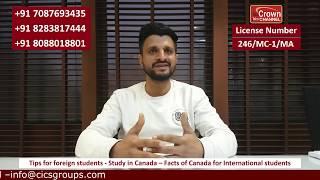 Tips for foreign students - Study in Canada – Facts of Canada for International students