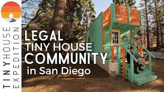 San Diego's 1st Legal Tiny House Community! Insights & Tours