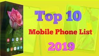 Top 10 Mobile phone Name 2019