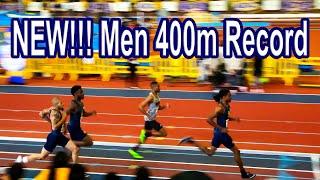 NEW!!! Men 400m Record...... Men 400m Final MEAC Indoor Championship 2020