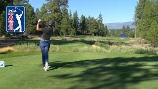 Brandon Hagy's wild, 400-yard drive finds green at Barracuda