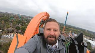 Hardhat Tour Of Iron Gwazi Roller Coaster At Busch Gardens & Riding Some Of My Favorite Coasters!