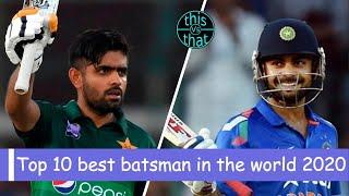 Top 10 best batsman in the world 2020 Odi