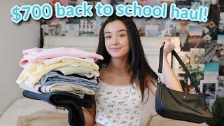 $700 BACK TO SCHOOL TRY ON CLOTHING HAUL! *online shopping