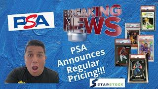 Breaking News! PSA announces Regular Service Pricing 