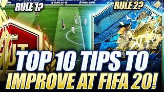 FIFA 20 TOP 10 TIPS TO GET MORE WINS DURING TOTS | HOW TO IMPROVE AT FIFA 20 FUT CHAMPS | FUT 20