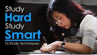 Study HARD Study SMART - 10 Ways To Study Like A MEDICAL STUDENT