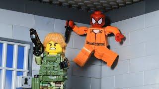 Top 10 Lego Stories Spiderman: Lego Prison Break - Lego Stop Motion