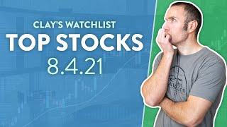 Top 10 Stocks For August 04, 2021 ( $AMD, $AMC, $HOOD, $XELA, $PLTR, and more! )