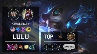 Lulu Top vs Renekton - NA Challenger Patch 10.9