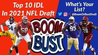 Top 10 Defensive Tackles in 2021 NFL Draft: Barmore, Nixon & More! | Boom or Bust: The Draft Show