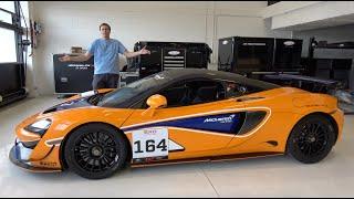 The McLaren 570S GT4 Is a $200,000 Race Car You Can Buy From a Dealer