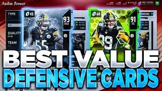 TOP 10 BEST VALUE CARDS YOU NEED IN MADDEN 20!! | BEST VALUE DEFENSIVE PLAYERS IN MADDEN 20!