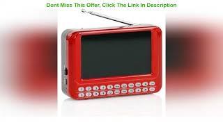 Top 10 QFX PD-43 Portable System 4.3TFT Screen FM Radio