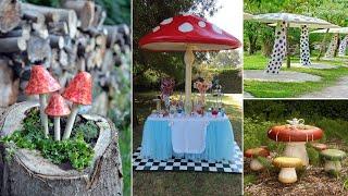 Top 20 Garden Creative Mushroom Projects | garden ideas