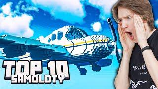 NAJLEPSZE SAMOLOTY w MINECRAFT! | TOP 10 SZYMEQ