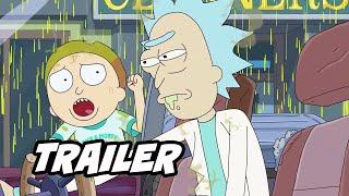 Rick and Morty Season 5 Trailer 2021 Breakdown and Marvel Easter Eggs