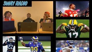 3WAY RADIO EPISODE 16 | TOP 10 NFL PLAYERS! | WHO’S NUMBER ONE: MAHOMES OR DONALD?