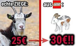 Die TOP 10 überteuerten LEGO Tiere!