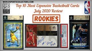 Top 10 Most Expensive Basketball Cards Rookies July 2020 Review (SHIK MONTH! ALMOST $ 1 MILLION!)