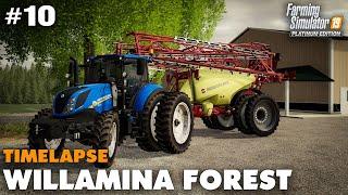 Willamina Forest Timelapse #10 New Tractor & Field, Farming simulator 19 Seasons