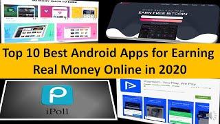 Top 10 Best Android Apps for Earning Real Money Online in 2020