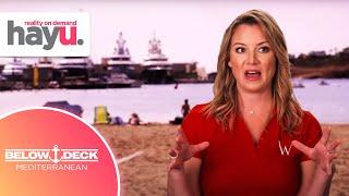 Hannah Is Forced To Break Up The Beach Party | Season 5 | Below Deck Mediterranean