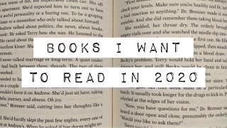 My Reading List for 2020 | Books to Read in 2020