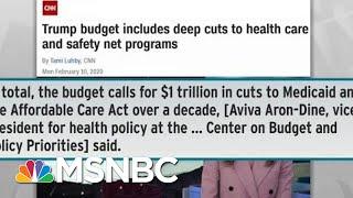 Odd For An Election Year: Trump Proposes Massive Health Care Cuts | Rachel Maddow | MSNBC