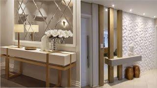 Top 100 Console table design ideas for modern living room decoration 2020