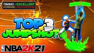 The 3 BEST JUMPSHOTS for ALL ARCHETYPES on NBA 2K21