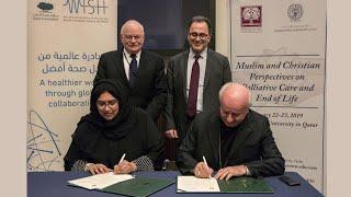 Origins of position paper on euthanasia signed by monotheistic religions in October