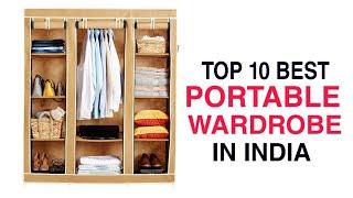 Top 10 Best Portable Wardrobe in India with Price 2020 | Portable Closet Storage Organizer Wardrobe