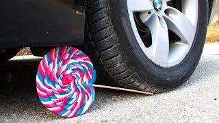 TOP 10 Crushing Crunchy & Soft Things by Car!