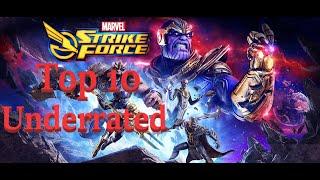 Top 10 Underrated Characters in Marvel Strike Force (June 2020) - MSF